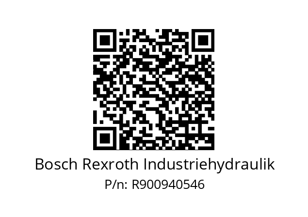   Bosch Rexroth Industriehydraulik R900940546