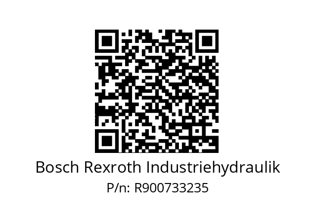   Bosch Rexroth Industriehydraulik R900733235