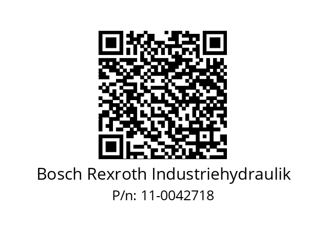  R928006035 Bosch Rexroth Industriehydraulik 11-0042718