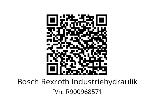   Bosch Rexroth Industriehydraulik R900968571