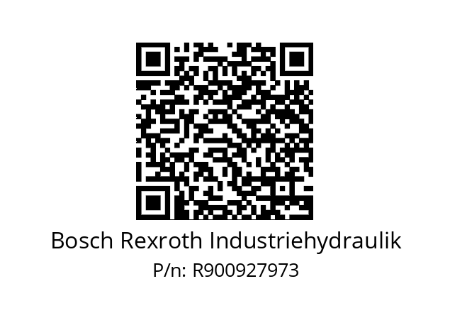   Bosch Rexroth Industriehydraulik R900927973