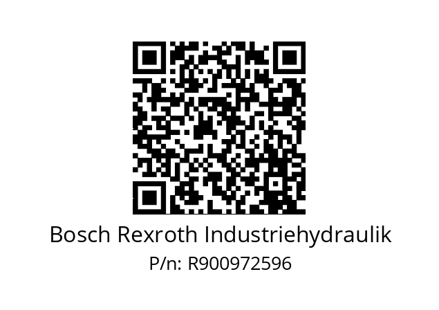   Bosch Rexroth Industriehydraulik R900972596