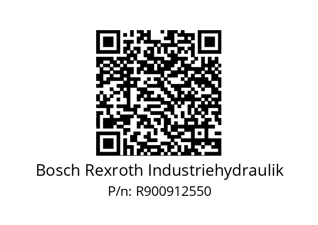   Bosch Rexroth Industriehydraulik R900912550