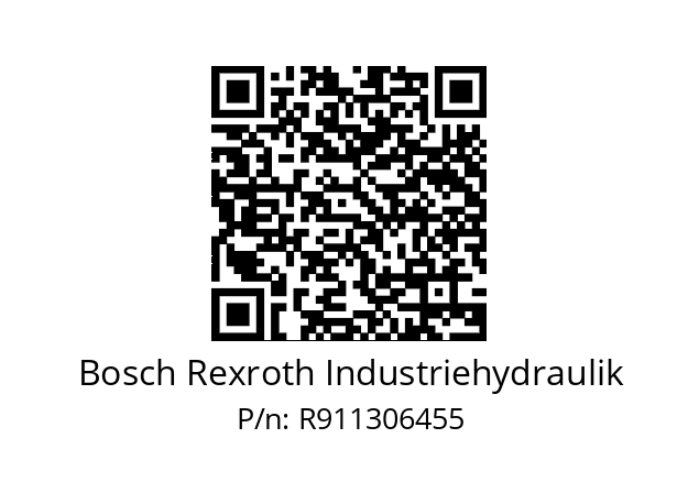   Bosch Rexroth Industriehydraulik R911306455