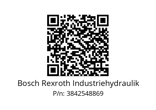   Bosch Rexroth Industriehydraulik 3842548869