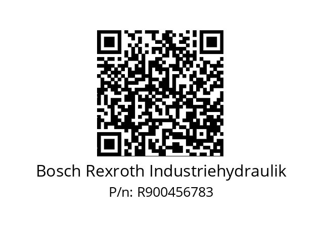   Bosch Rexroth Industriehydraulik R900456783