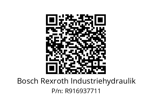   Bosch Rexroth Industriehydraulik R916937711