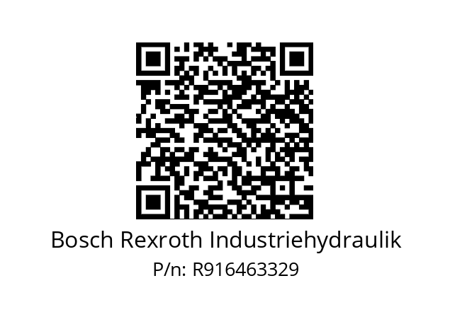   Bosch Rexroth Industriehydraulik R916463329