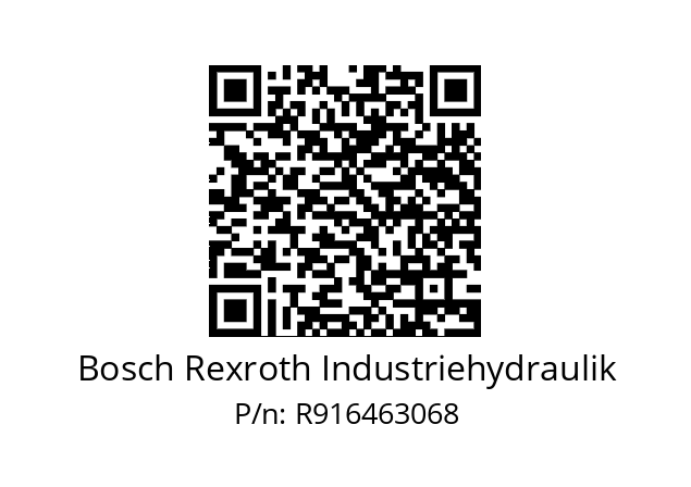   Bosch Rexroth Industriehydraulik R916463068