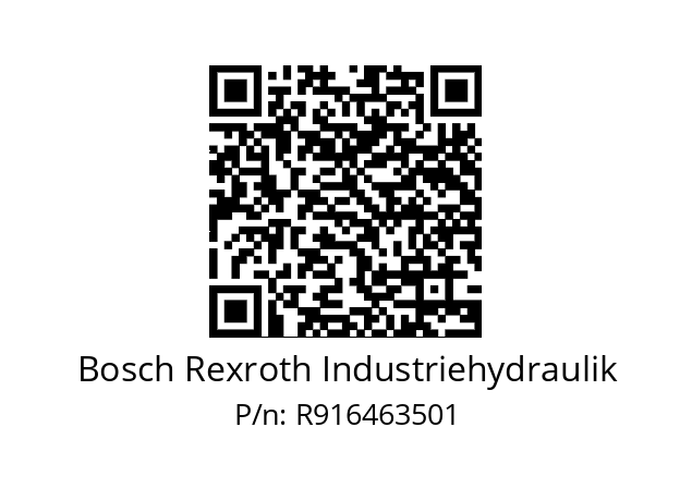   Bosch Rexroth Industriehydraulik R916463501