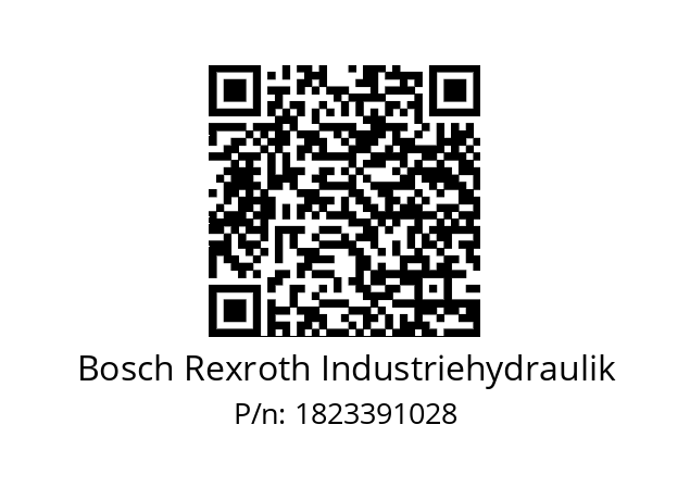   Bosch Rexroth Industriehydraulik 1823391028