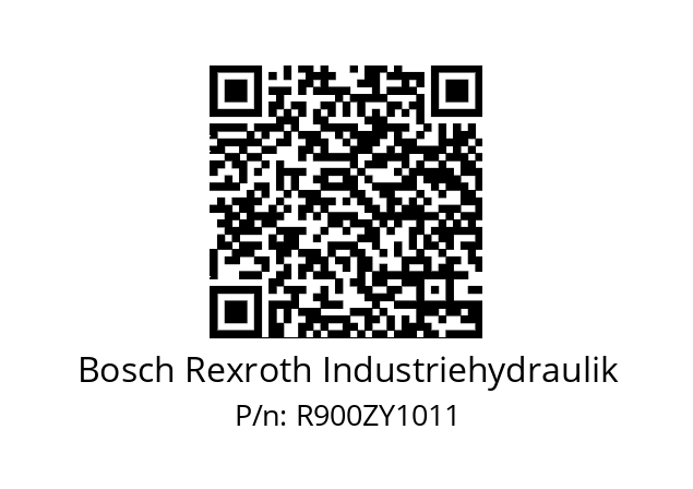   Bosch Rexroth Industriehydraulik R900ZY1011