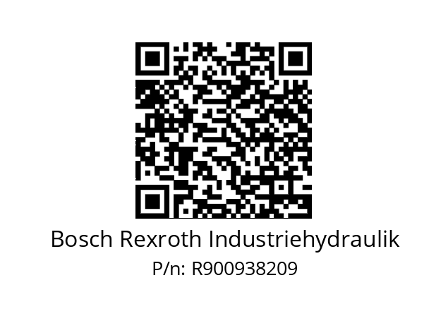   Bosch Rexroth Industriehydraulik R900938209