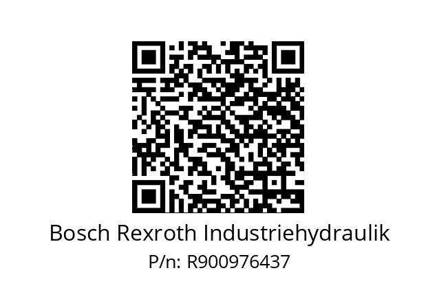   Bosch Rexroth Industriehydraulik R900976437