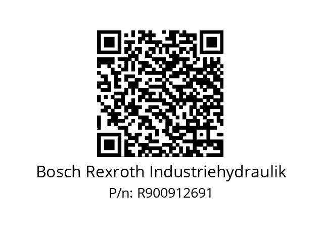   Bosch Rexroth Industriehydraulik R900912691