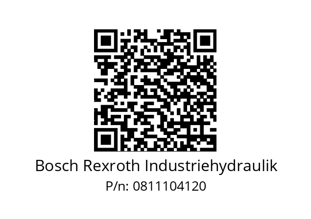   Bosch Rexroth Industriehydraulik 0811104120