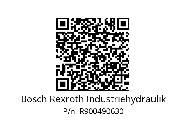  PR4-1X/1,00-450WA01M01 Bosch Rexroth Industriehydraulik R900490630