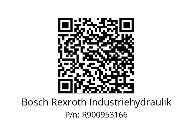   Bosch Rexroth Industriehydraulik R900953166