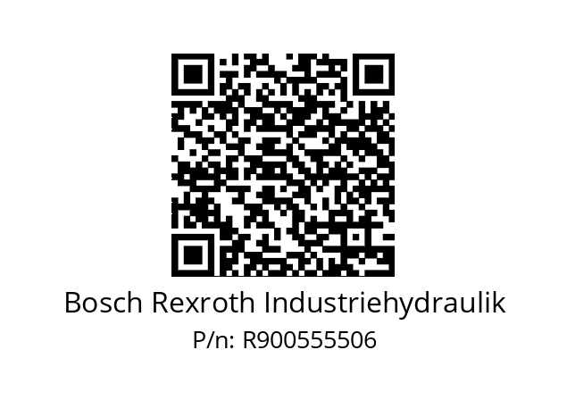   Bosch Rexroth Industriehydraulik R900555506