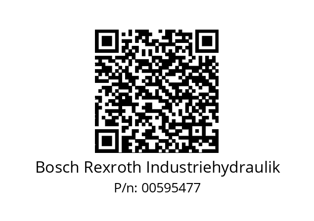   Bosch Rexroth Industriehydraulik 00595477