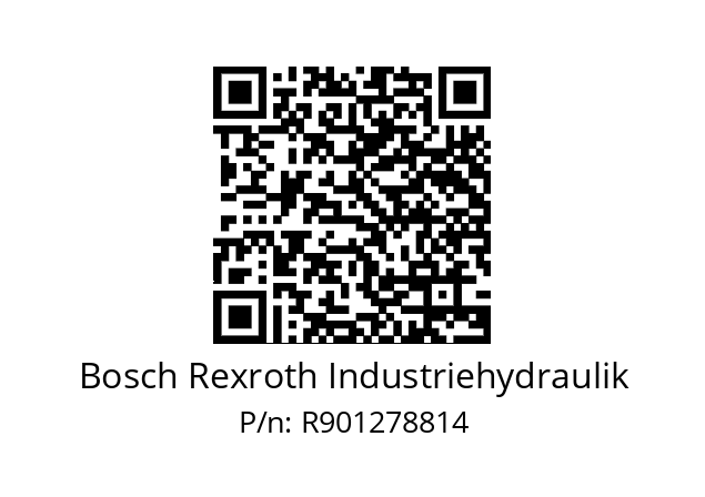   Bosch Rexroth Industriehydraulik R901278814