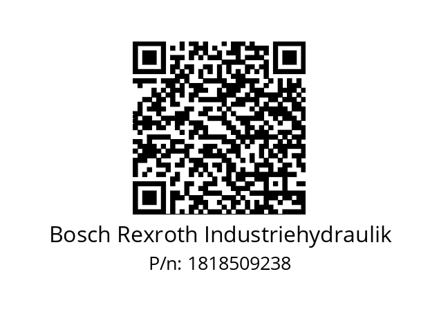   Bosch Rexroth Industriehydraulik 1818509238