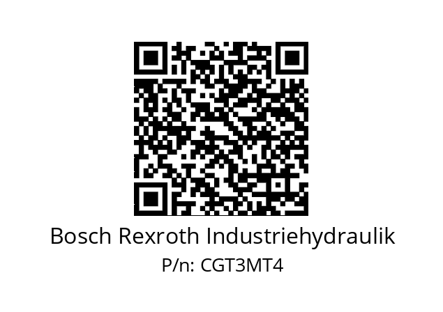   Bosch Rexroth Industriehydraulik CGT3MT4