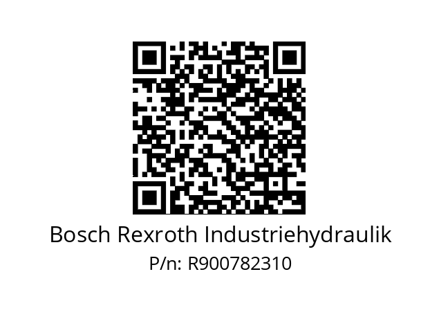   Bosch Rexroth Industriehydraulik R900782310