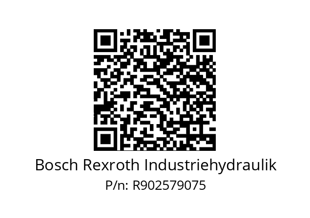   Bosch Rexroth Industriehydraulik R902579075