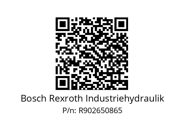   Bosch Rexroth Industriehydraulik R902650865