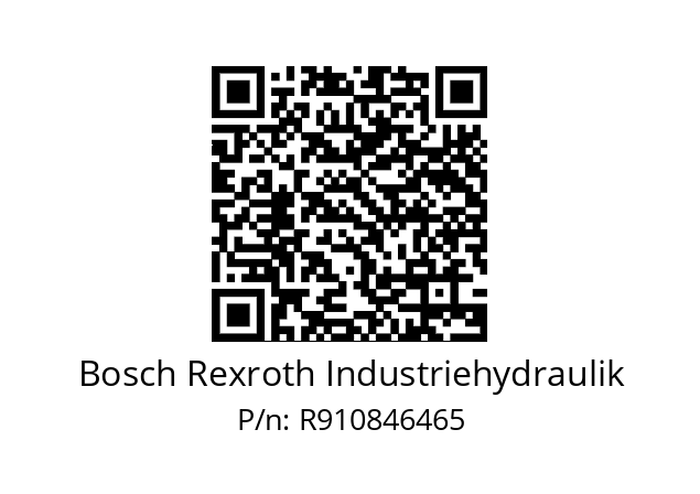   Bosch Rexroth Industriehydraulik R910846465