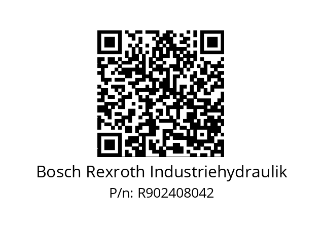   Bosch Rexroth Industriehydraulik R902408042