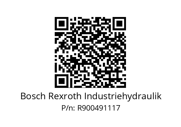  SL 6 PB1-6X/	 Bosch Rexroth Industriehydraulik R900491117