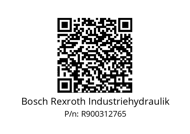   Bosch Rexroth Industriehydraulik R900312765