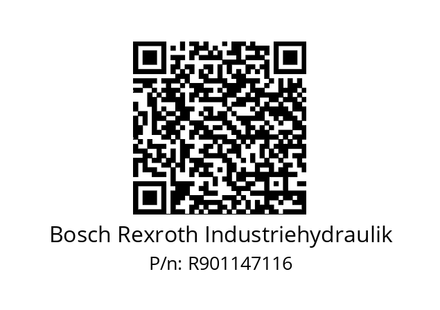   Bosch Rexroth Industriehydraulik R901147116