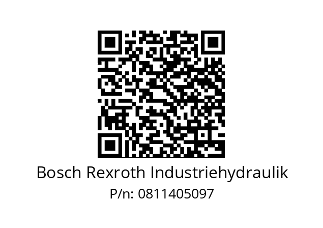   Bosch Rexroth Industriehydraulik 0811405097