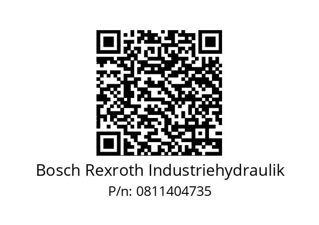   Bosch Rexroth Industriehydraulik 0811404735