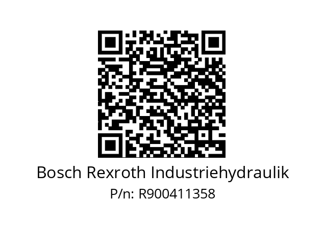   Bosch Rexroth Industriehydraulik R900411358