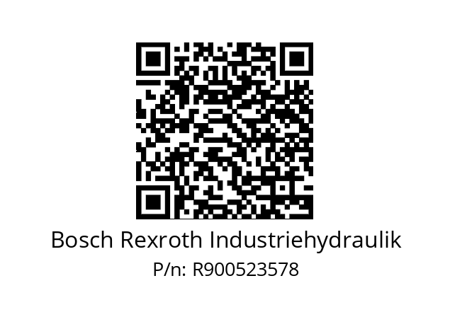   Bosch Rexroth Industriehydraulik R900523578