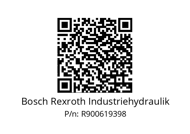   Bosch Rexroth Industriehydraulik R900619398