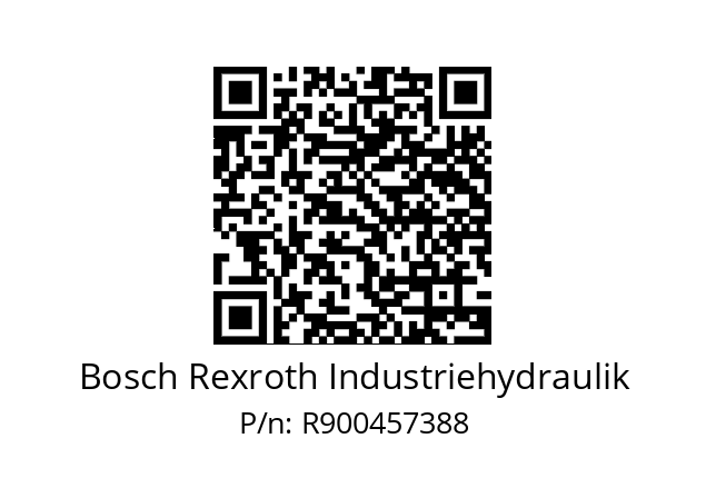   Bosch Rexroth Industriehydraulik R900457388