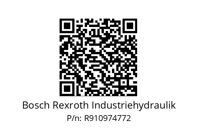   Bosch Rexroth Industriehydraulik R910974772