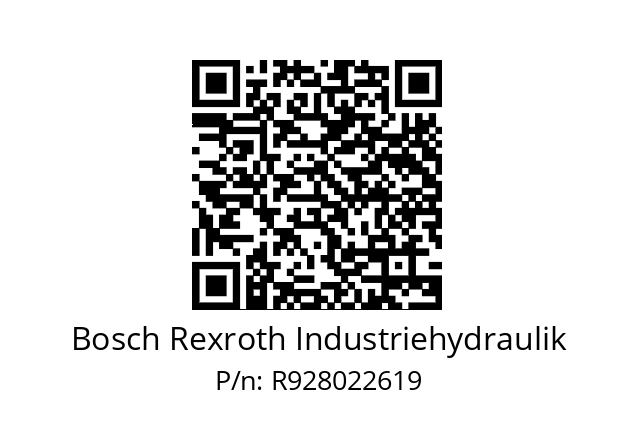   Bosch Rexroth Industriehydraulik R928022619