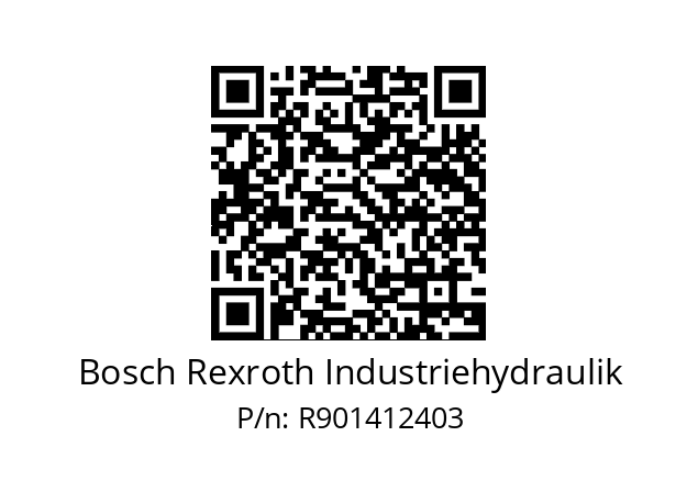   Bosch Rexroth Industriehydraulik R901412403