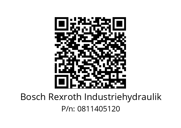   Bosch Rexroth Industriehydraulik 0811405120