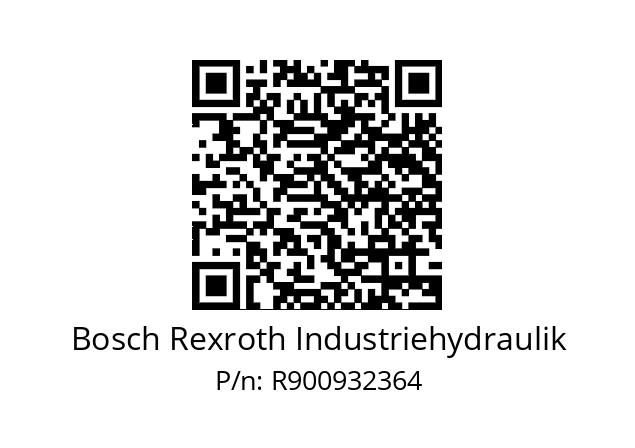   Bosch Rexroth Industriehydraulik R900932364