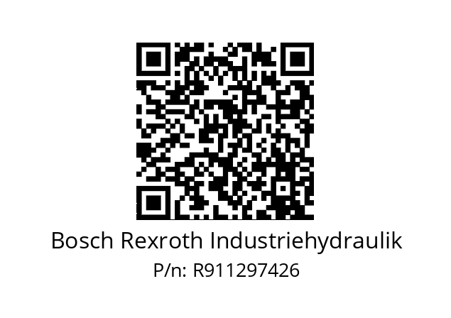   Bosch Rexroth Industriehydraulik R911297426