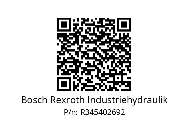   Bosch Rexroth Industriehydraulik R345402692