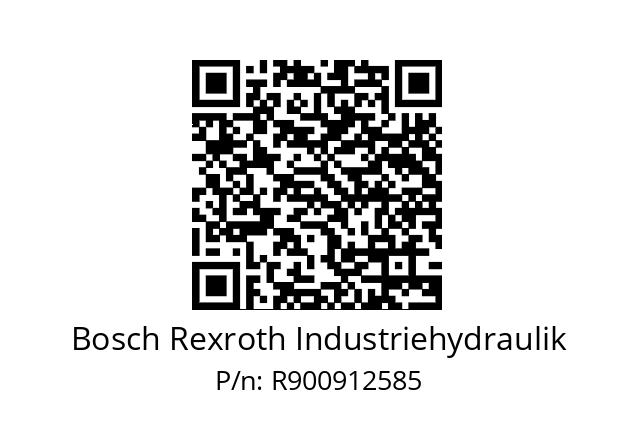   Bosch Rexroth Industriehydraulik R900912585