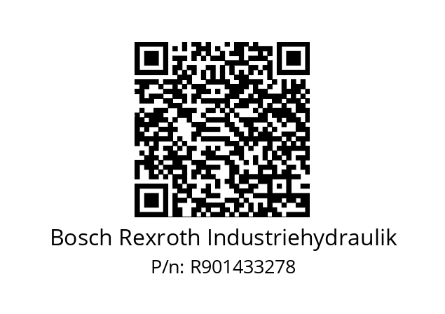   Bosch Rexroth Industriehydraulik R901433278